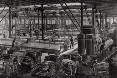 El taller principal de la fábrica 